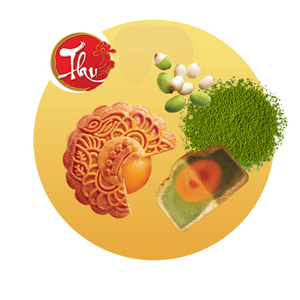 Bánh trung thu kinh đô nhân trà xanh